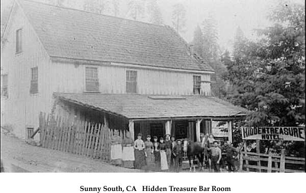 Sunny South, CA   Hidden Treasure Bar Room